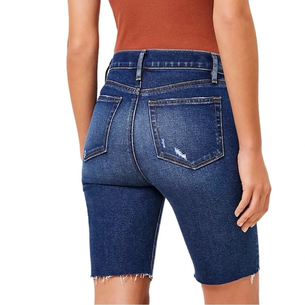 LOFT by Ann Taylor Denim Bicycle Shorts Size 10